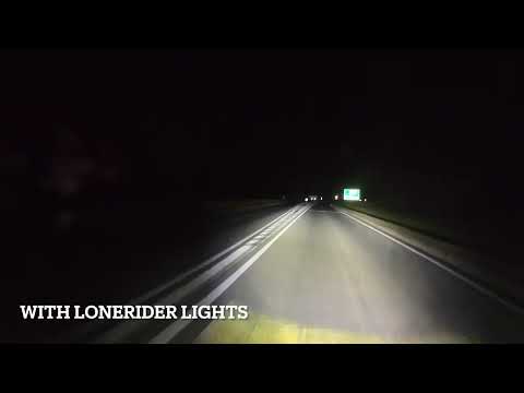 LONERider lighting Test