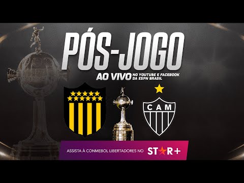 PEÑAROL 2x0 ATLÉTICO-MG: PÓS-JOGO AO VIVO E COM IMAGENS