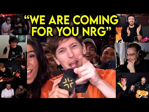 Valorant Streamers Reacts To FNC Boaster CALLING OUT NRG After Eliminating DRX From VCT Champions