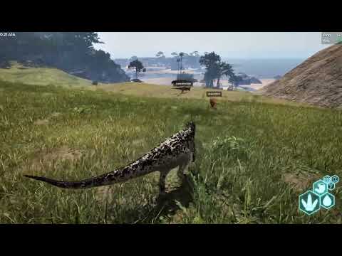 Cera pack take on sub T-Rex | The Isle Evrima