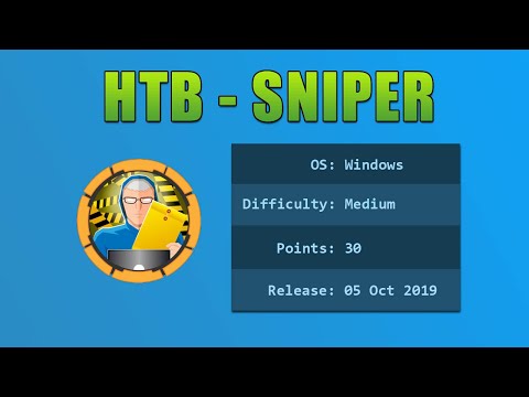 Hack The Box - Sniper