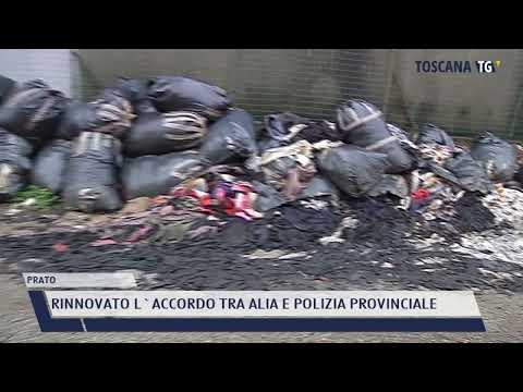 2022-01-26 PRATO - RINNOVATO L'ACCORDO TRA ALIA E POLIZIA PROVINCIALE
