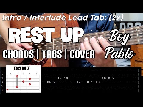Rest up - Boy Pablo (Guitar Tutorial | Chords | Tabs | Cover)