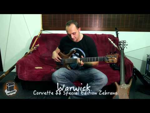 review - 5 Warwick bass guitars Shootout @ ampsonair.com