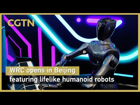 WRC opens in Beijing featuring lifelike humanoid robots