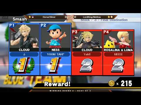Rise 2018 Doubles WR2 - Horse/Silver (Blue) vs LordKing/Mellow (Red)