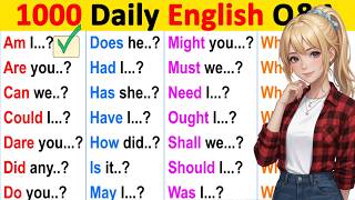 Practice English Speaking with Daily Conversations | Learn Simple English Sentences ✏️