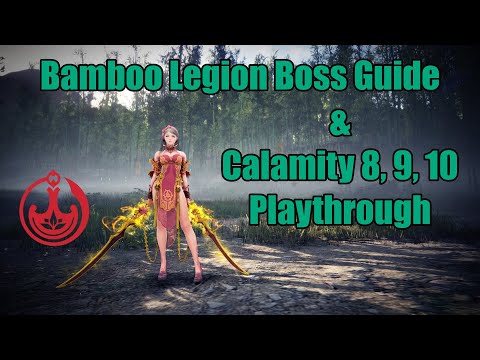 BDO Bamboo Legion Boss Guide & Calamity 8, 9, 10 Playthrough | Awakening Lahn - Mervis