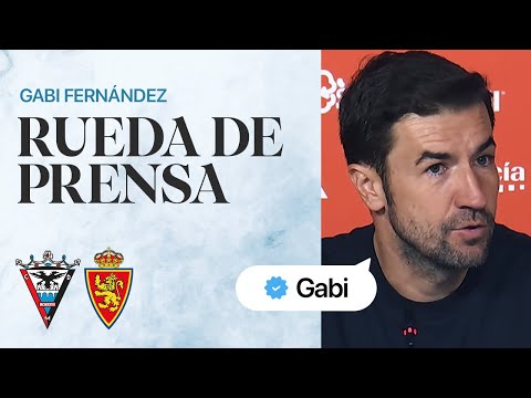RUEDA DE PRENSA | Gabi, tras el CD Mirandés-Real Zaragoza | LaLiga Hypermotion