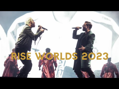 Mako and Telle from The Word Alive - RISE (Live remix Worlds 2023)