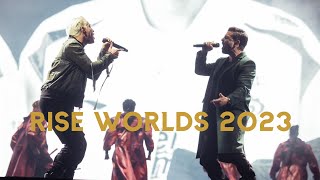 Mako and Telle from The Word Alive - RISE (Live remix Worlds 2023)