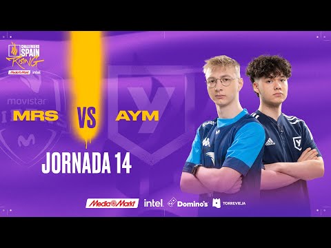 MOVISTAR RIDERS VS AYM ESPORTS JORNADA 14 - CHALLENGERS SPAIN: RISING MEDIAMARKT INTEL SPLIT 1 2023