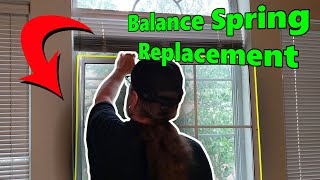 EASY Single Hung Window Repair - Single Hung Balance Spring Replacement