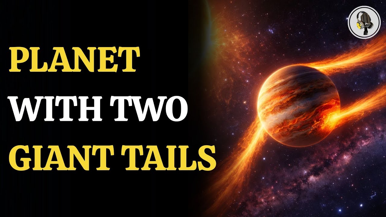 Ultrahot Jupiter With Two Massive Tails Discovered 858 Light-Years Away | WION podcast
