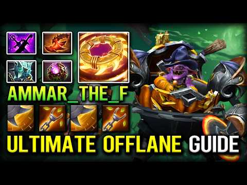 ULTIMATE OFFLANE GUIDE Ammar The F Timbersaw With Aggressive Chakram Damage Dealt 7.40c DotA 2