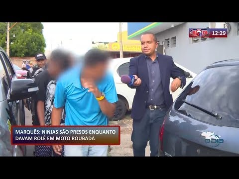 ROTA DO DIA 23 01 2020  Homens saÌƒo presos enquanto davam roleÌ‚ em moto roubada