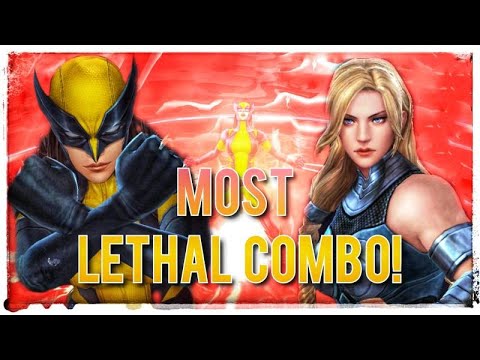 8.4M+..ABX.. Valkyrie + X-23..COMBO..Combat Female..Silence Season..GUIDE..MARVEL FUTURE FIGHT