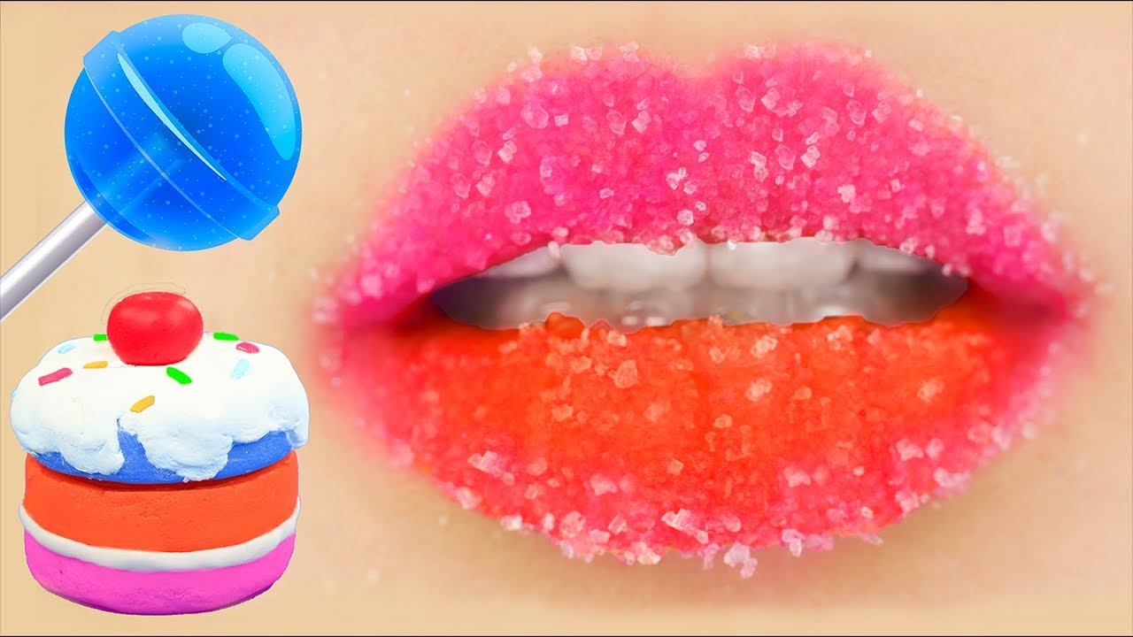 ¡ DIY: LABIALES Peel Off COMESTIBLES!  ¡MAQUILLAJES COMESTIBLES!