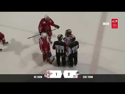 Zusammenfassung HC Sion vs EHC Thun