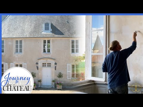 RENOVATING a French CHATEAU: Bed & Breakfast GUEST ROOM Progress  - Journey to the Château, Ep. 141
