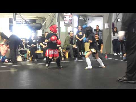 WTM Fitness, Kickboxing tournament Nov 22, 2014 Aidan is in the red trunks.