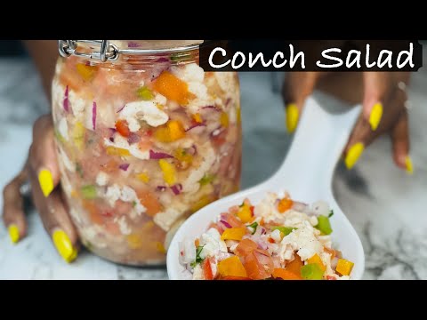 How to make the tastiest Conch Salad | Easy Step |