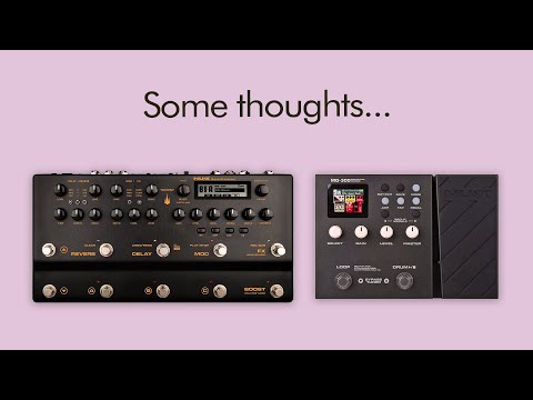 Some thoughts on the NUX Trident Vs MG-300