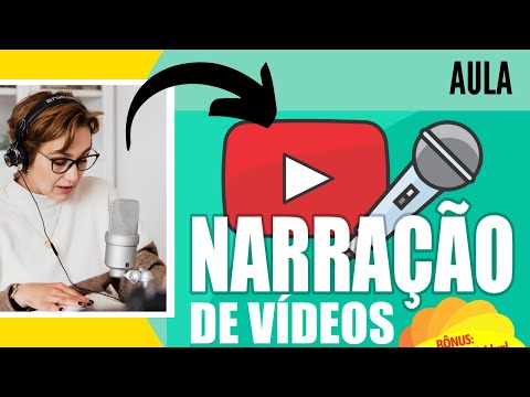 Só pra quem quer mesmo! Aula de narração - COMO FAZER narração de textos de vídeos - locução