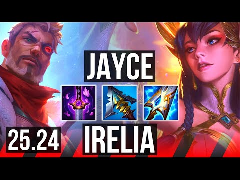 JAYCE vs IRELIA (TOP) | KR Master | 25.24