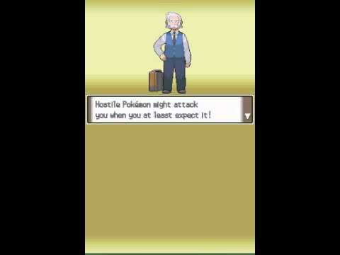 let's play pokemon platinum enhanced edition part 1-has rowan gone crazy?!