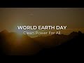 World Earth Day: a reminder that there is no Planet B 🌍