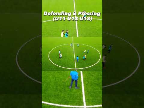 Defending&Pressing (U11 U12 U13) #football #training #drill #defending #pressing #warmup thumbnail