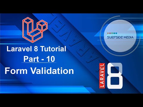Laravel 8 Tutorial Form Validation