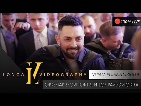 Orkestar Skorpioni & Milos Pavlovic KIKA ✅ Live❌ Nunta Poiana Sibiului - Andreea & Ghita Dioane✅2023