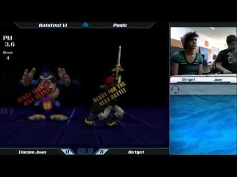 Natufest VI Pools - Chosen Juan (Roy) vs. Lucy (Donkey Kong)