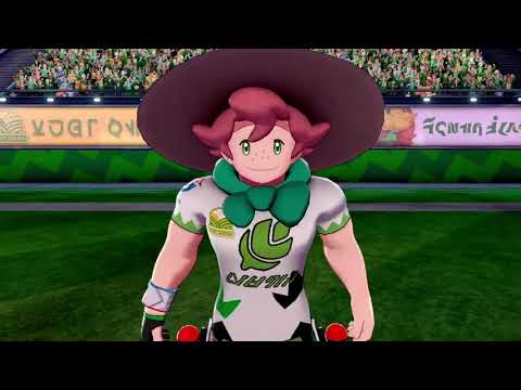 Pokémon Sword and Shield - Grass Gym - Battle - Meeting Milo (Nintendo Switch)