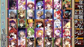 【チェンクロ】'21 年代記の塔【被りなし２周チャレンジ①】