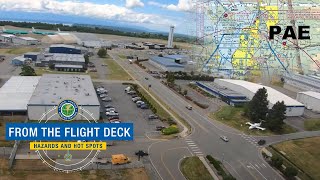 From the Flight Deck – Snohomish County Airport, WA (Paine Field) (PAE)
