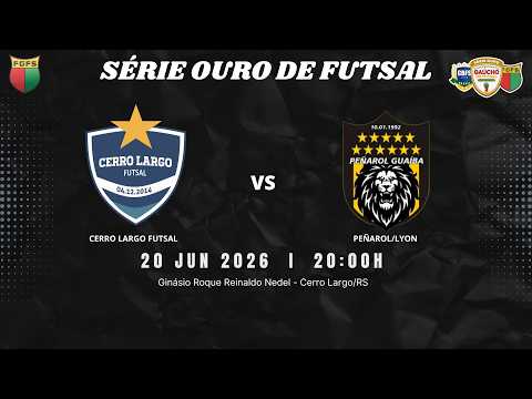 Cerro Largo Futsal/Sicredi/Lojas Becker x Peñarol/Guaíba