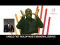 KB Molopynane Memorial Service