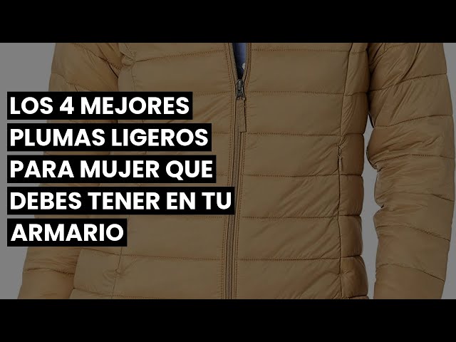 Vídeo relacionado con Genérico Chaqueta Plumífero Ultraligero para Mujer - Abrigo De Plumas Ligero Y Plegable - Cazadora Down Jacket Elegante