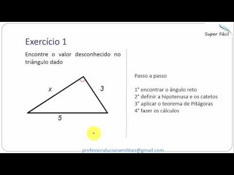 Teorema de Pitágoras super fácil