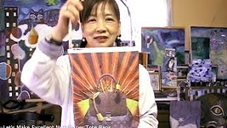 Yoko's Art Class - Let's Make Excellent Newspaper Tote Bags !
