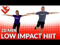 Low Impact HIIT Workout for Beginners - 20 Min Beginner Low Impact Cardio HIIT No Jumping at Home