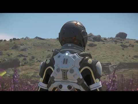 Star Citizen 3.8 - Best looking Planet - Flying over the hills