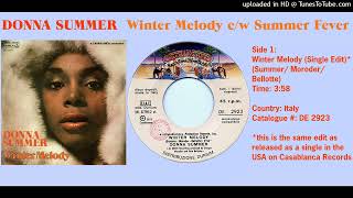 Download lagu Donna Summer -  Winter Melody (Single Edit) mp3