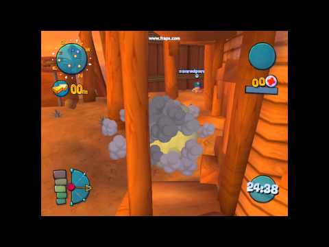 Worms 4 Mayhem - Overlaugh 'Splosions 2