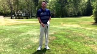 Devils Ridge Video Tip from the Pro: hitting from a fairway divot.
