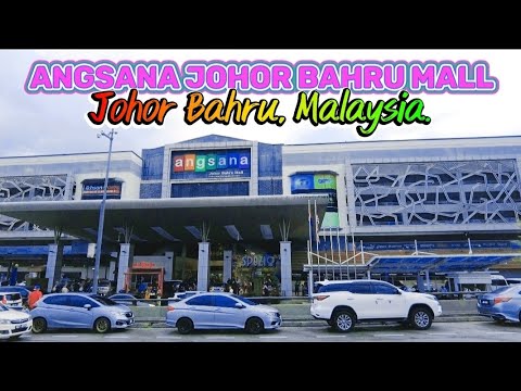 Angsana Johor Bahru Mall. Malásia. Passeio a pé em 4K.
