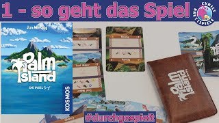 Cyrils Brettspiele - Palm Island (S211E01) - Regeln & Komponenten